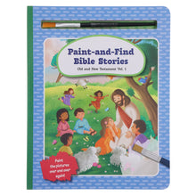 Load image into Gallery viewer, Paint &amp; Find Bible Stories : Old &amp; New Testament Vol 1