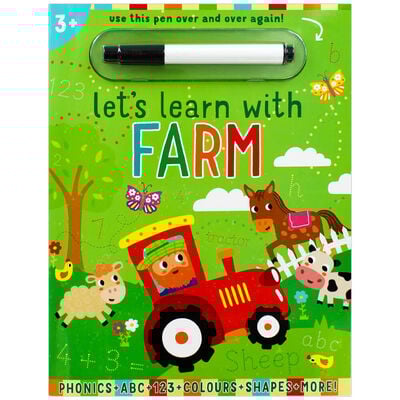 Let's Learn with Farm Wipe Clean