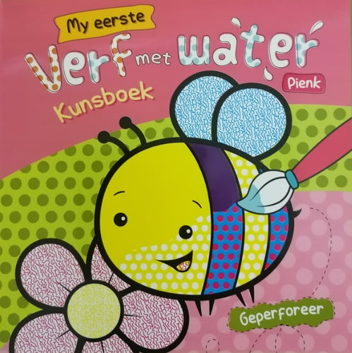 Verf Met Water - My Eerste Kunsboek Pienk (Bee)
