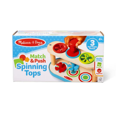 Match & Push Spinning Tops (Boxed)