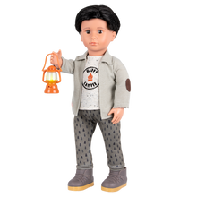 Load image into Gallery viewer, OG Deluxe Boy Camping Outfit with Lantern - Campsite Delight