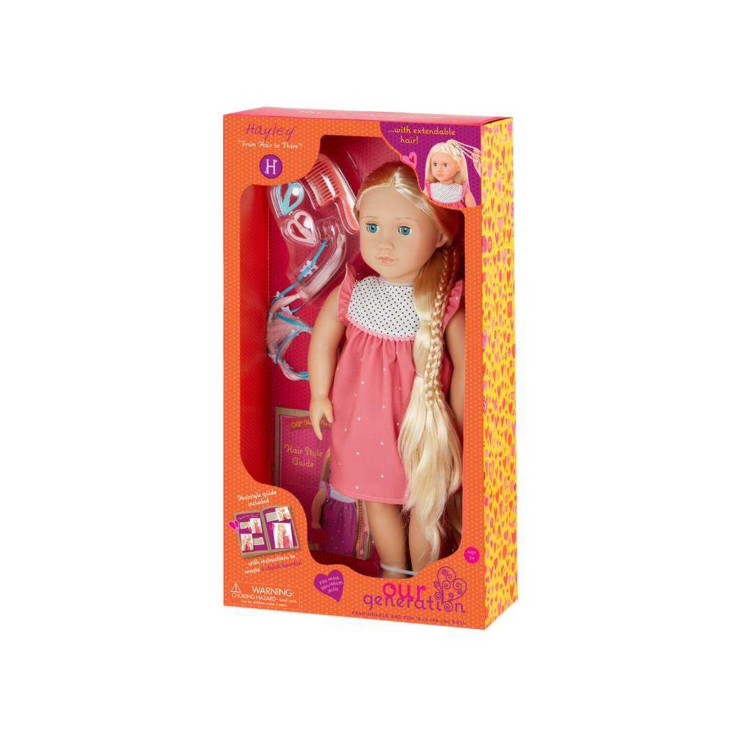 OG Hairplay Doll Hayley 18 Inch Blonde  ^
