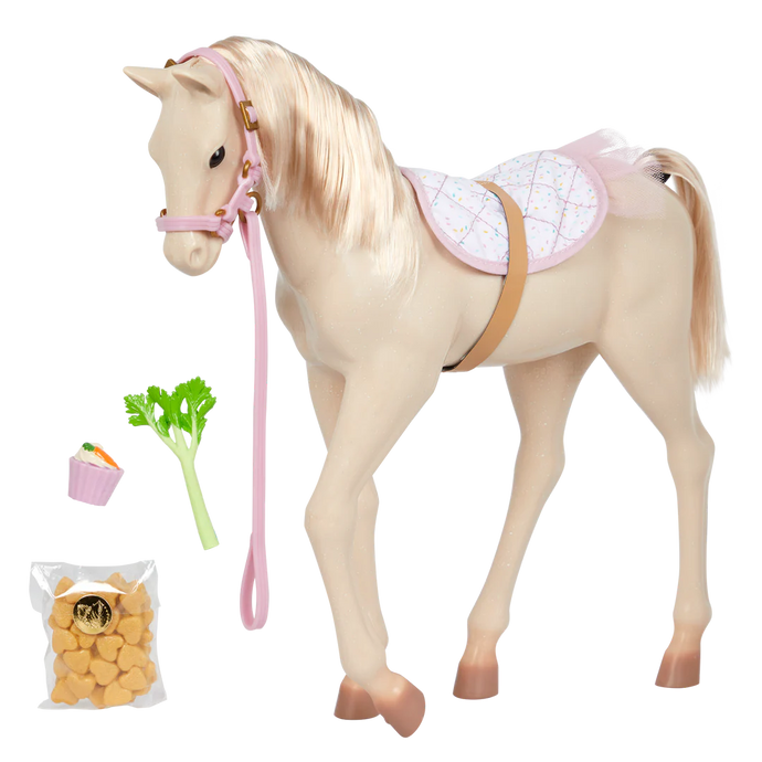 OG Birthday Foal - Palomino Party Foal 13 Inch