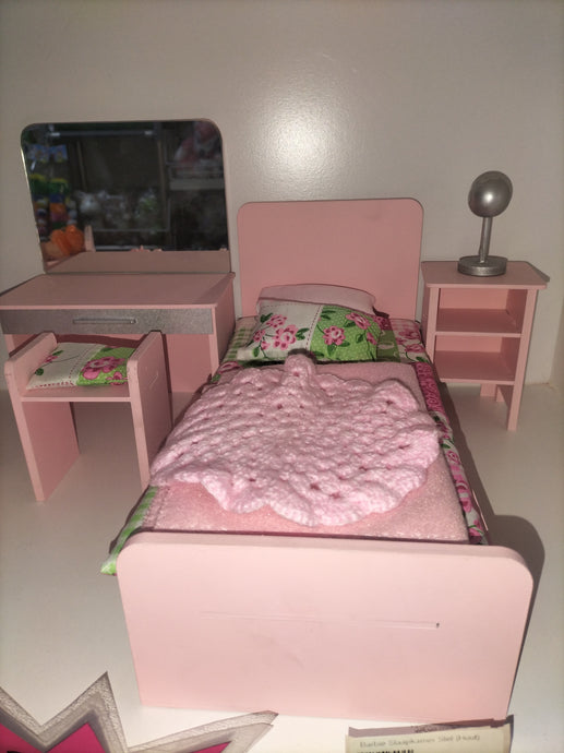 Barbie Slaapkamer Stel (Hout)