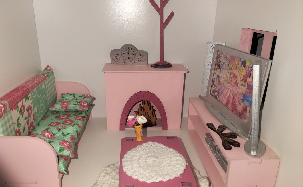 Barbie Sitkamer Stel (Hout)