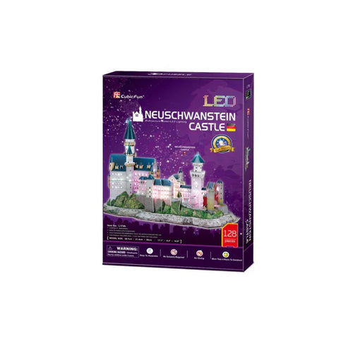 Puzzle 3D Neuschwanstein Castle (Germany) 128pc