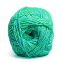 Load image into Gallery viewer, Charity Wool Dbl Knit Neon Lime Print 5 x 100g