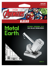 Load image into Gallery viewer, Puzzle 3D Thor&#39;s Hammer 44pc (Marvel) (Metal Earth)