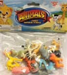 Load image into Gallery viewer, Wild Cartoon Animals 12pc
