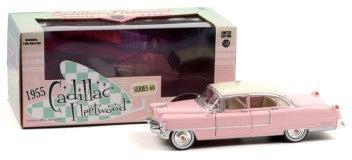 Cadillac Fleetwood S60 Pink/White 1955 (scale 1 : 24)