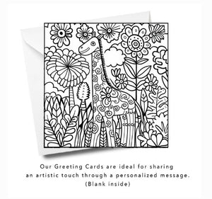 Greeting Card - Garden Gala 155 x 155mm