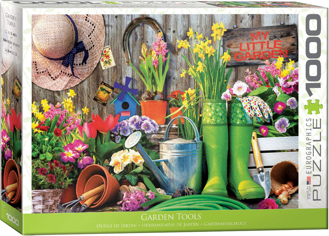 Puzzle 1000pc Garden Tools