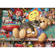 Load image into Gallery viewer, Puzzle 1000pc Snoozing On The Ted