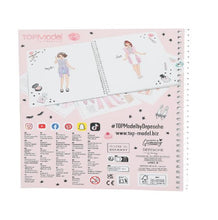 Load image into Gallery viewer, Top Model Create Your Glam Look Colouring Sticker Book