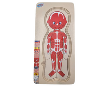 Load image into Gallery viewer, Puzzle Head To Toe - Boy (Wooden)