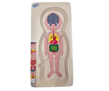 Load image into Gallery viewer, Puzzle Head To Toe - Boy (Wooden)