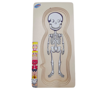Load image into Gallery viewer, Puzzle Head To Toe - Girl (Wooden)