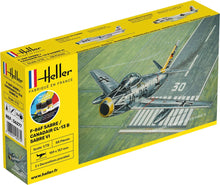 Load image into Gallery viewer, Starter Kit F86F Sabre &amp; Sabre VI (scale 1 : 72) (Heller)