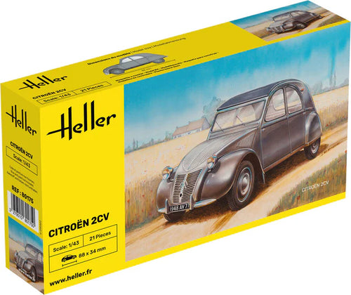 Citroen 2CV (scale 1 : 43)  (Heller)