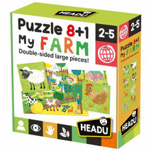 Load image into Gallery viewer, Puzzle (8 x 4pc)  + (1 x 32pc) Farm (HEADU)