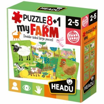 Puzzle (8 x 4pc)  + (1 x 32pc) Farm (HEADU)