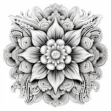 Load image into Gallery viewer, Fine Art - Lotus Mandala 300 x 300mm Board