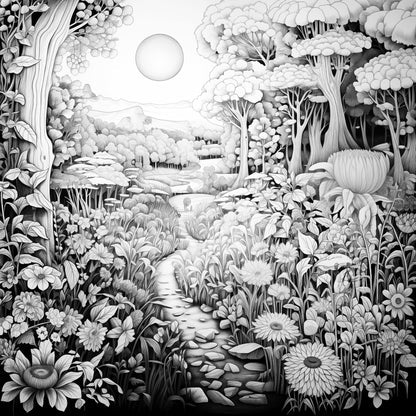 Fine Art - Flower Sunshine 595 x 595mm