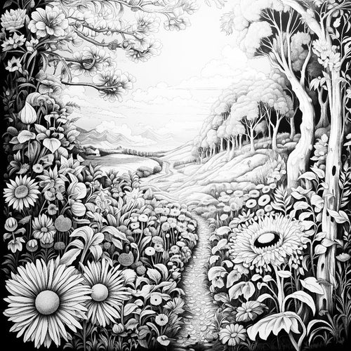 Fine Art - Meadow Oasis 300 x 300mm