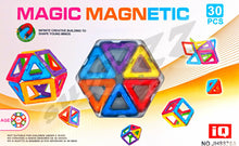 Load image into Gallery viewer, Magic Magnetic Tiles 30pc (Boxed)