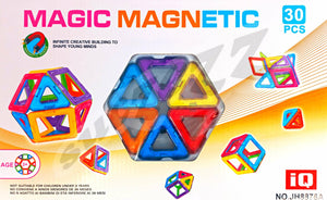 Magic Magnetic Tiles 30pc (Boxed)