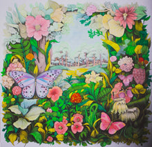 Load image into Gallery viewer, Greeting Card - Butterfly Meadow 155 x 155mm