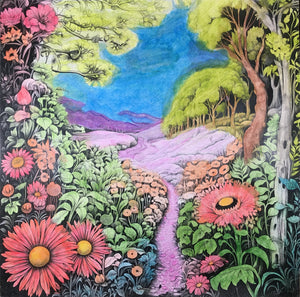 Fine Art - Meadow Oasis 300 x 300mm