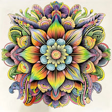 Load image into Gallery viewer, Fine Art - Lotus Mandala 300 x 300mm