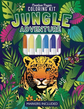 Load image into Gallery viewer, Creative Pages - Jungle Adventure (Colouring Kit)