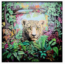 Load image into Gallery viewer, Fine Art - Jungle Leopard 300 x 300mm Board