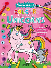 Load image into Gallery viewer, Colour By Numbers - Unicorns (Pink)
