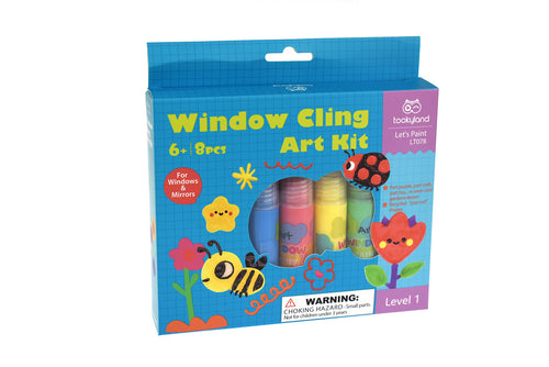 Window Cling Art Kit 8pc (Tookyland)