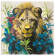 Load image into Gallery viewer, Fine Art - Leafy Lion 300 x 300mm Board