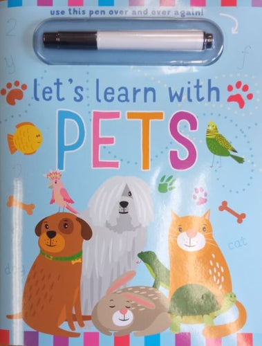 Let's Learn with Pets Wipe Clean