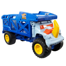 Load image into Gallery viewer, Hot Wheels Monster Trucks Nashorn Transporter (Rhino Rig)