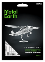 Load image into Gallery viewer, Puzzle 3D Cessna 172 Skyhawk 21pc (Metal Earth)