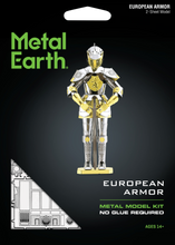 Load image into Gallery viewer, Puzzle 3D European Knight Armor 76pc
