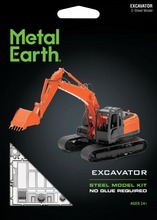 Load image into Gallery viewer, Puzzle 3D Excavator 65pc (Metal Earth)