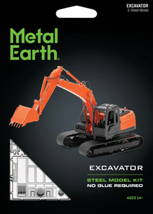 Puzzle 3D Excavator 65pc (Metal Earth)