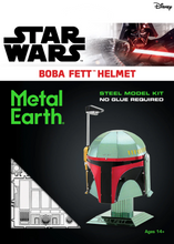 Load image into Gallery viewer, Puzzle 3D Boba Fett Helmet (Star Wars)