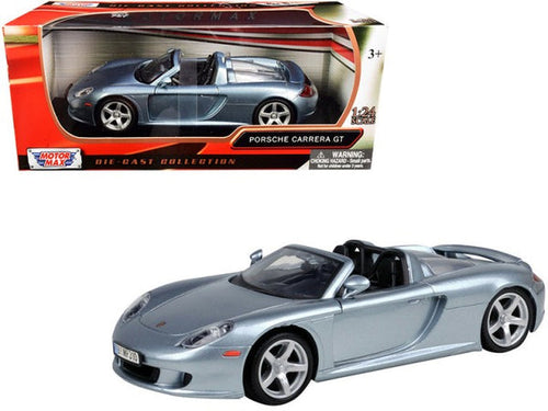 Porsche Carrera GT Silver (scale 1 : 24)
