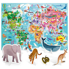 Load image into Gallery viewer, Puzzle 108pc (Giant Puzzle) World Tour (HEADU) (boxed)