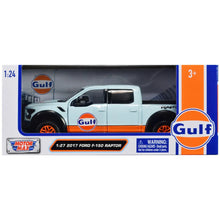 Load image into Gallery viewer, Ford F-150 Raptor with Gulf Livery 2017 (scale 1 : 24)
