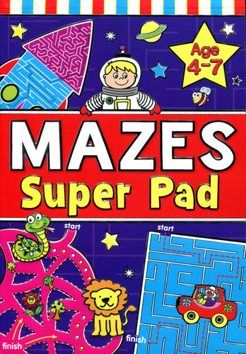 Mazes Super Pad (Ages 4-7)