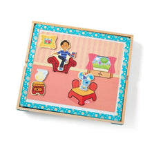 Load image into Gallery viewer, Blues Clues Wooden Magnetic Picture Set